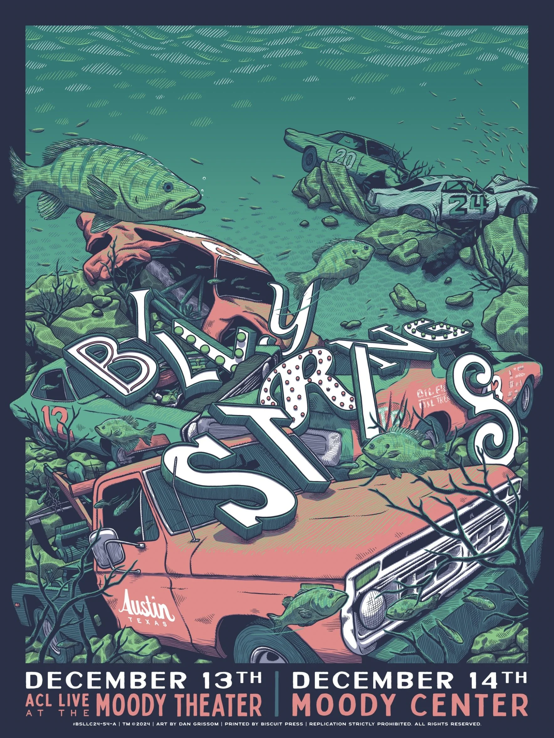 GIG POSTERS — DAN GRISSOM / BISCUIT PRESS